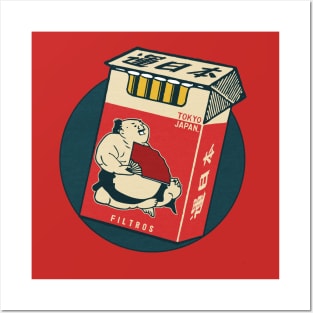 Vintage Japanese Cigarettes Posters and Art